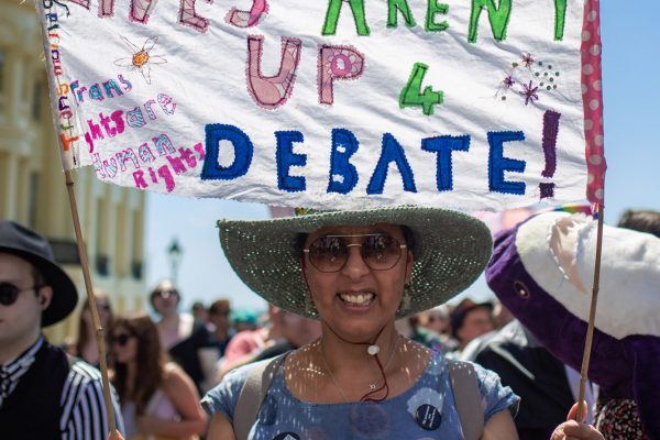 Trans lives aren't up for debate 2022 by Sharon Kilgannon